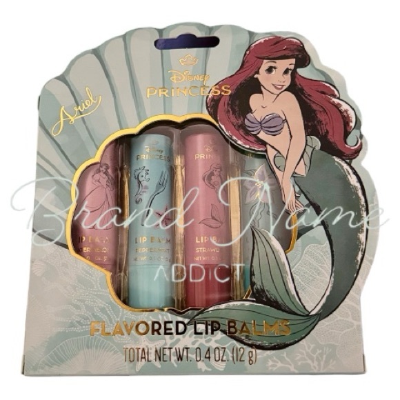 Taste Beauty Other - Disney Ariel Flavored Lip Balm Set